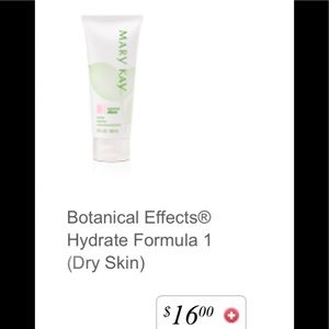 MARY KAY BOTANICAL EFFECTS HYDRATE SENSITIVE SKIN